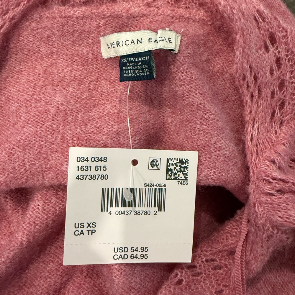 American Eagle XS sweater NWT - Picture 4 of 4